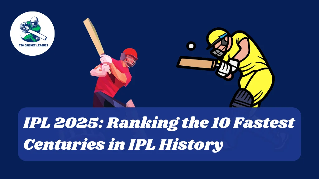 IPL 2025: Ranking the 10 Fastest Centuries in IPL History