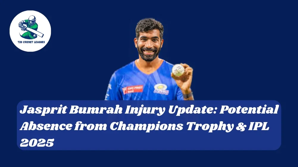 Jasprit Bumrah Injury Update