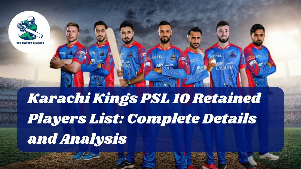Karachi Kings PSL 10 Retained Players List