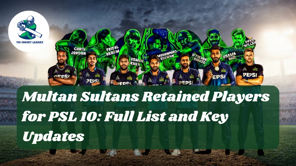 Multan Sultans Retained Players for PSL 10
