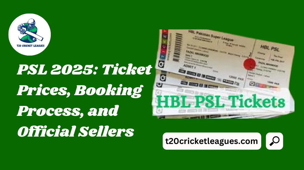 PSL 2025: Ticket Prices