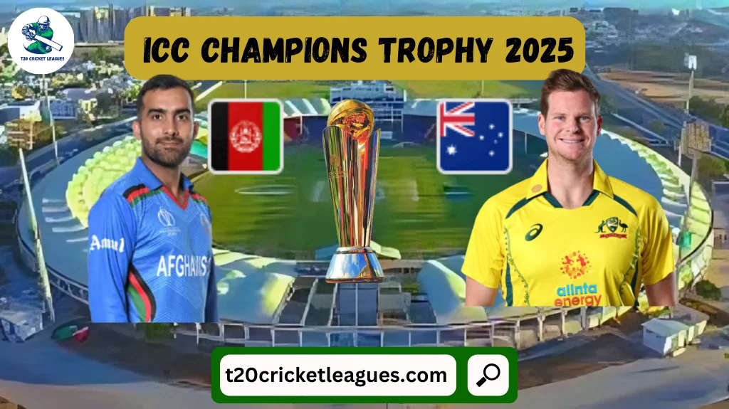 Champions Trophy 2025: Afghanistan vs Australia – Pitch Report and Strategies of Teams in  Gaddafi Stadium, Lahore