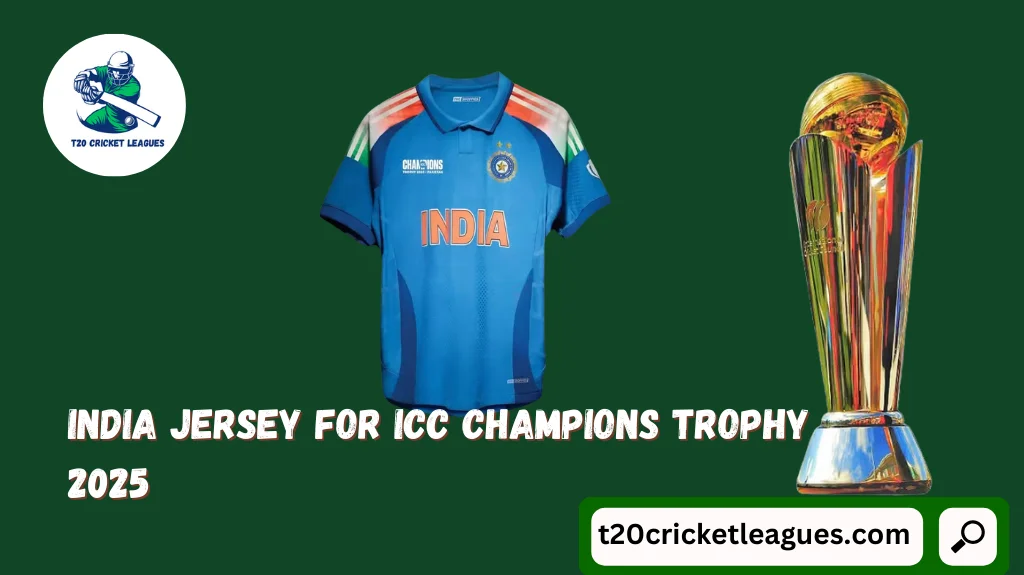 India Jersey for ICC Champions Trophy 2025