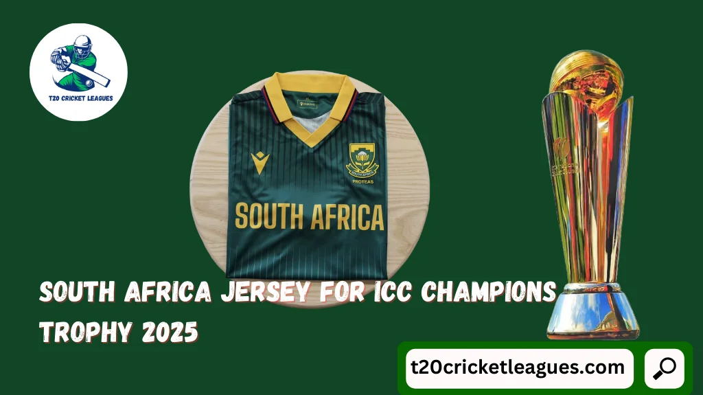 South Africa Jersey for ICC champions trophy 2025