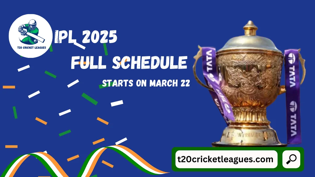 Cricket Fans: What’s Coming After CT 2025? IPL 2025 Full Schedule Inside