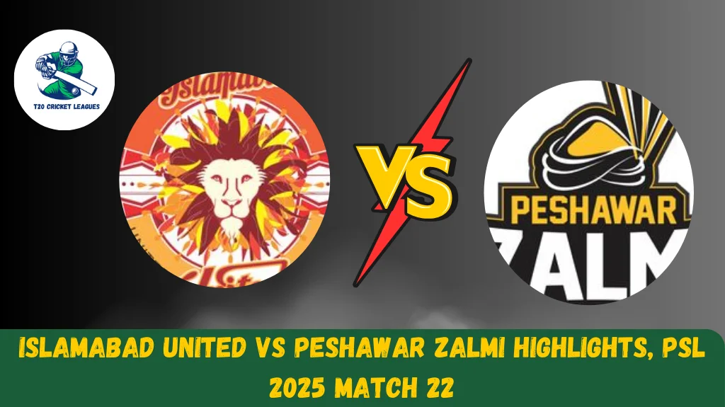 Islamabad United vs Peshawar Zalmi Highlights